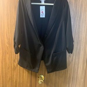 Black Blazer Size 2 X